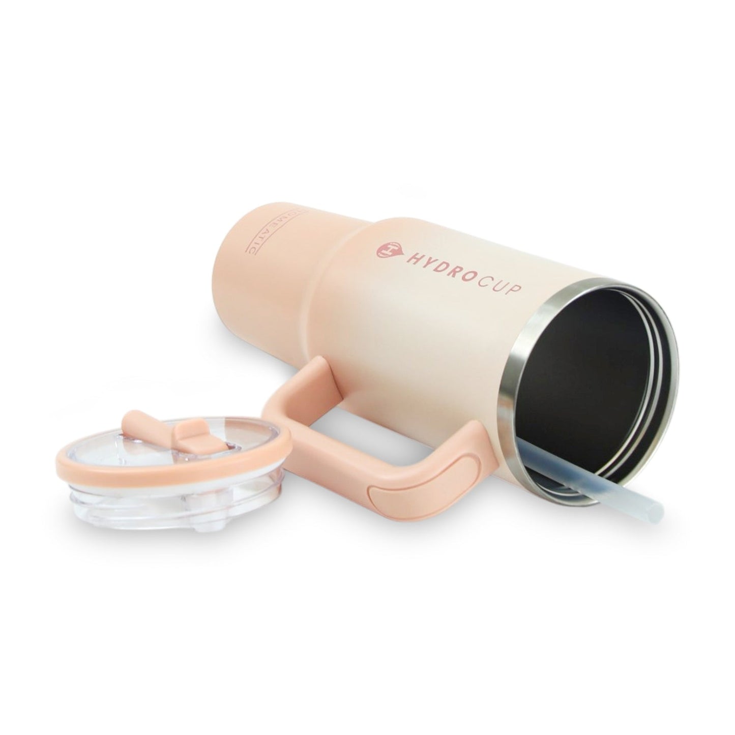 HOMEATIC LEISURE TUMBLER - PEACH STEEL TUMBLER 1200ML
