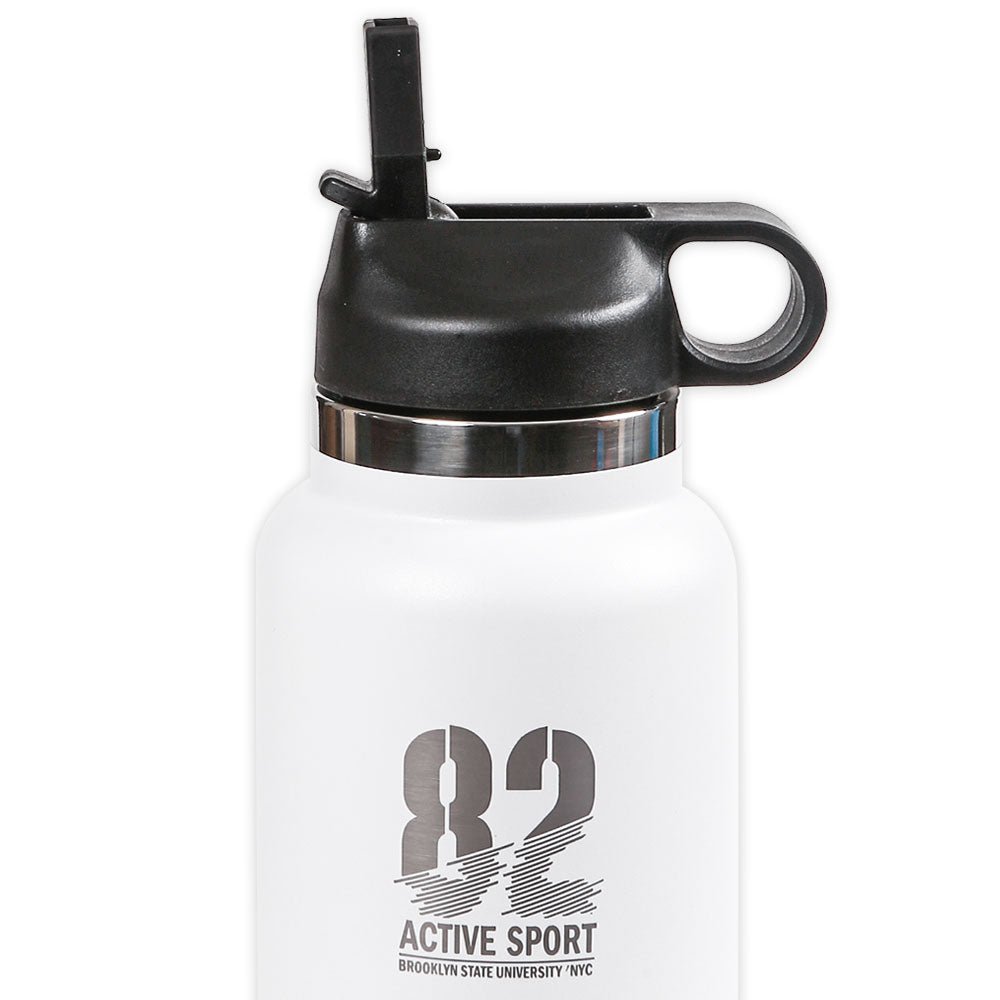 STEEL WATER BOTTLE 960 ML - WHITE