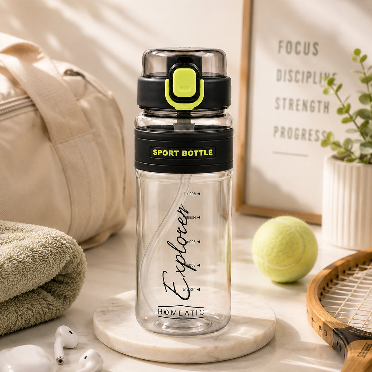 HOMEATIC EXPLORER SPORT BOTTLE BLACK