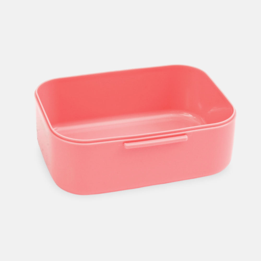 HOMEATIC STACKABLE MULTI-TIER STAINLESS STEEL PINK LUNCH BOX 200*2 + 600ML