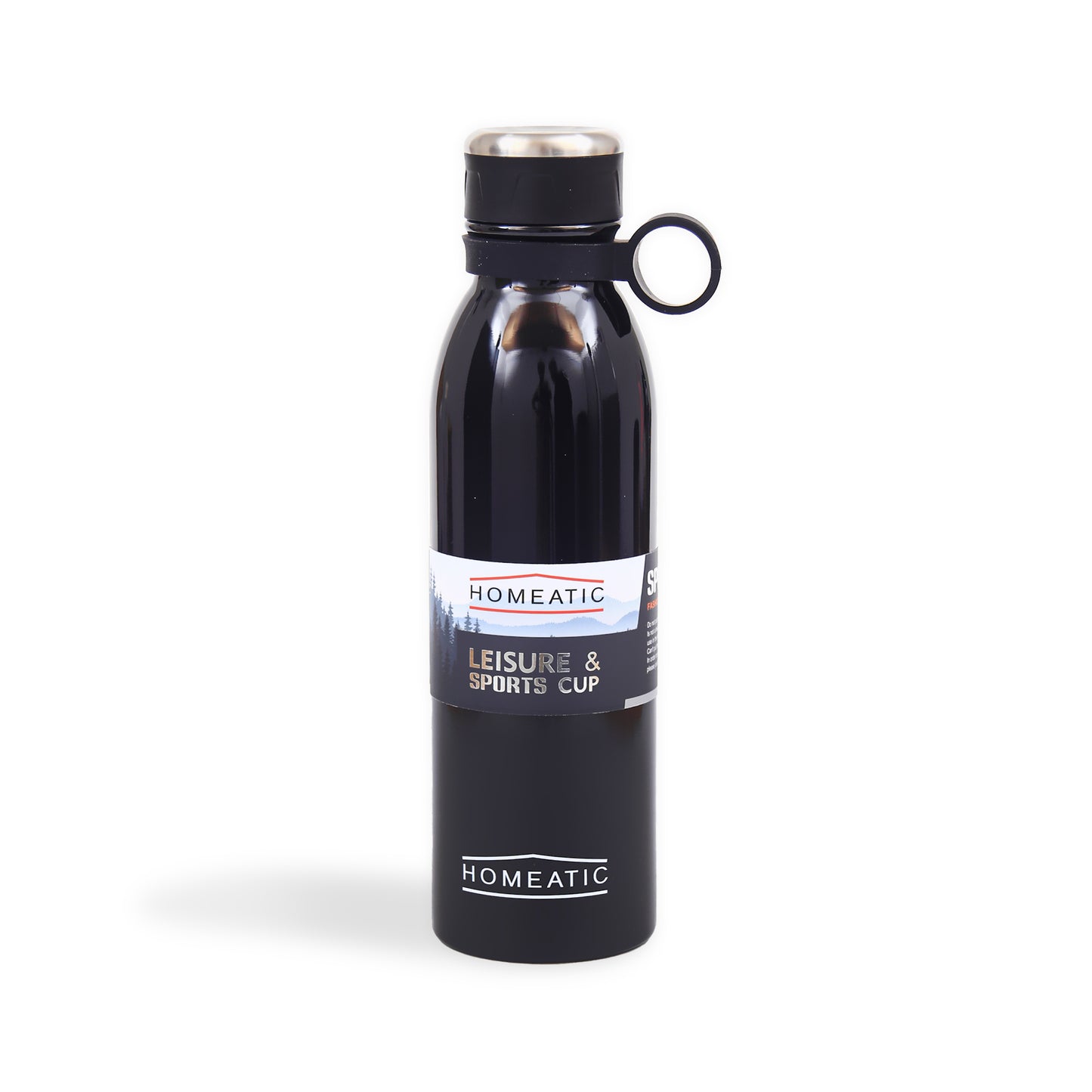 HOMEATIC VACUUM FLASK - 750ML BLACK