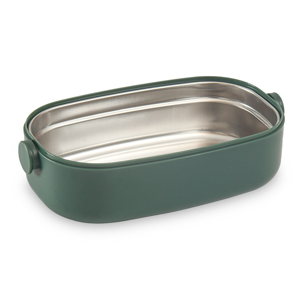 HOMEATIC TEMPTING SURPRISE GREEN STAINLESS STEEL LUNCH BOX 750ML