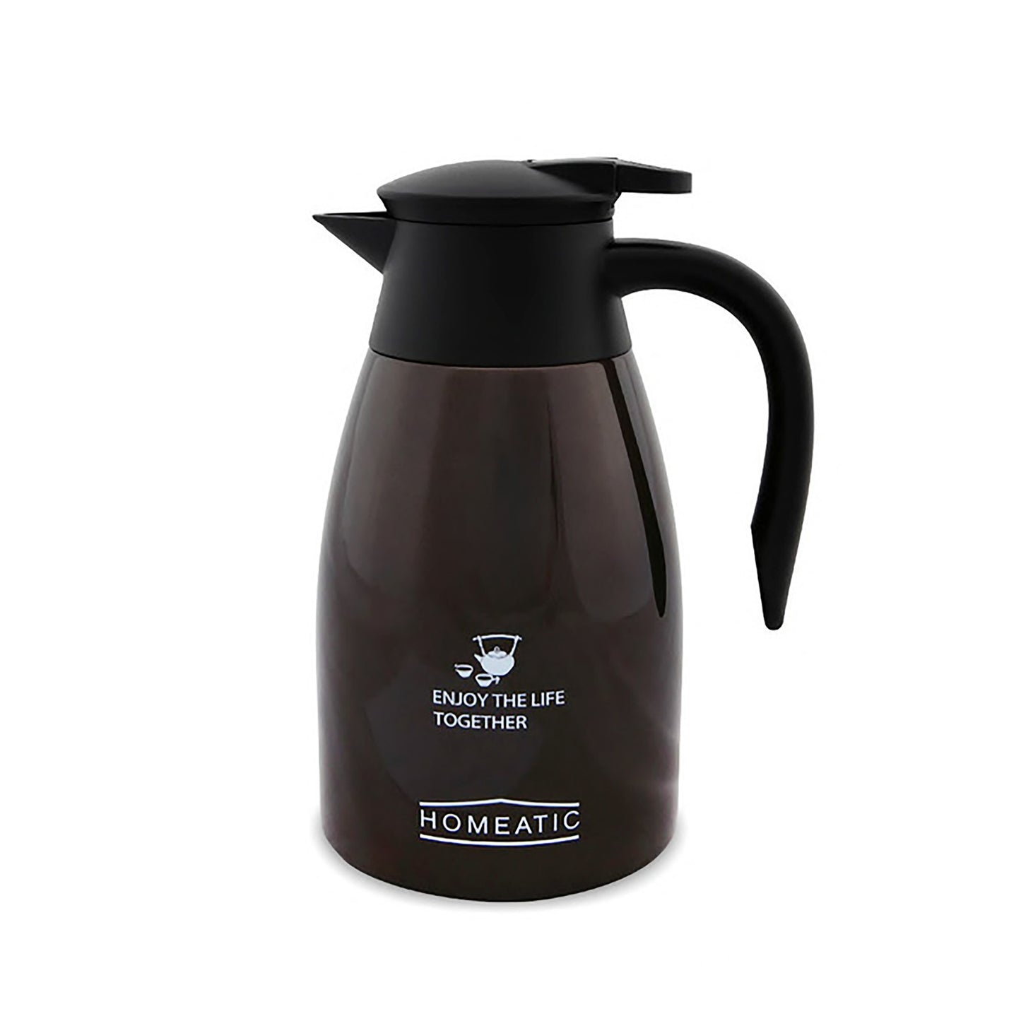 HOMEATIC STEEL THERMOS - 1.5L MAROON
