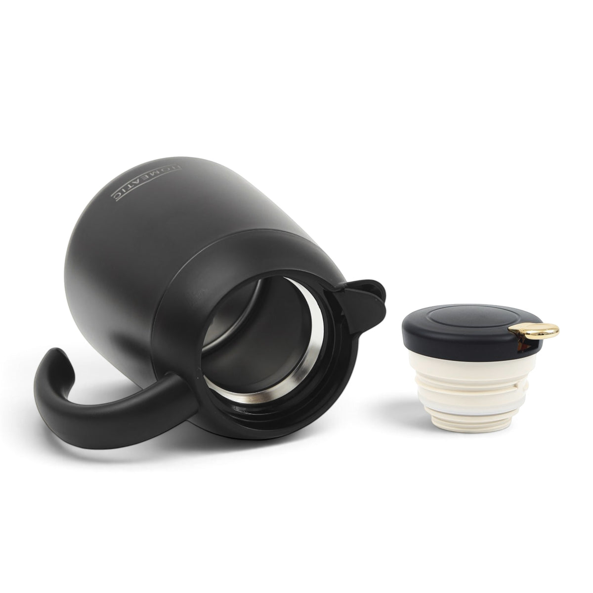 HOMEATIC VACUUM COFFEE POT BLACK 1000 ML
