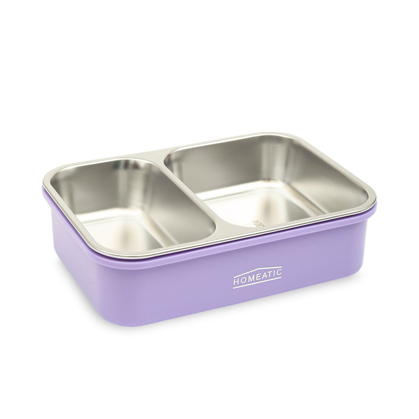 HOMEATIC PLAID DESIGN LUNCH BOX