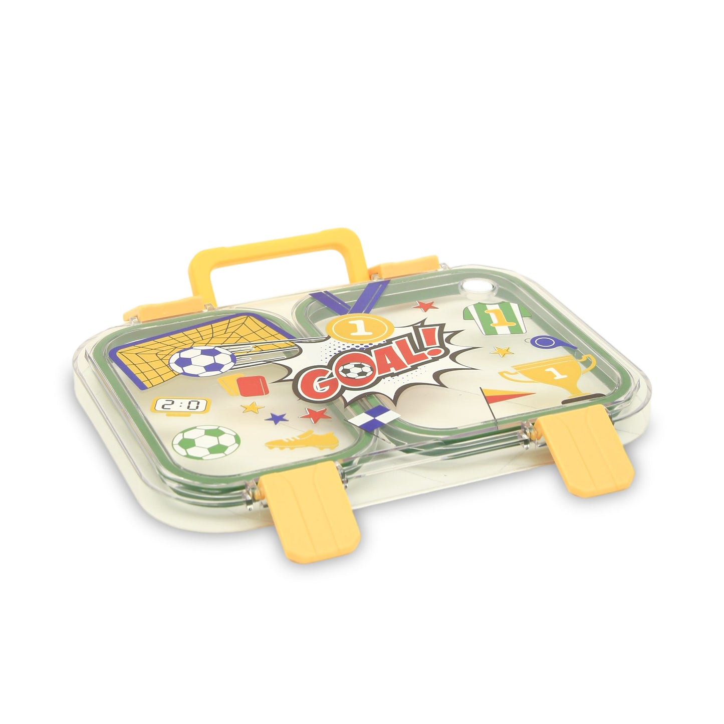 HOMEATIC VIBRANT DUAL-COMPARTMENT LUNCH BOX