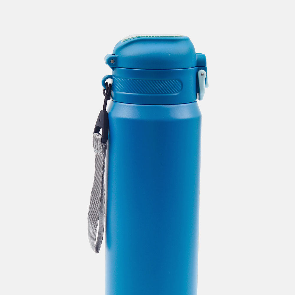 HOMEATIC VACUUM FLASK - BLUE STEEL WATER BOTTLE 800 ML