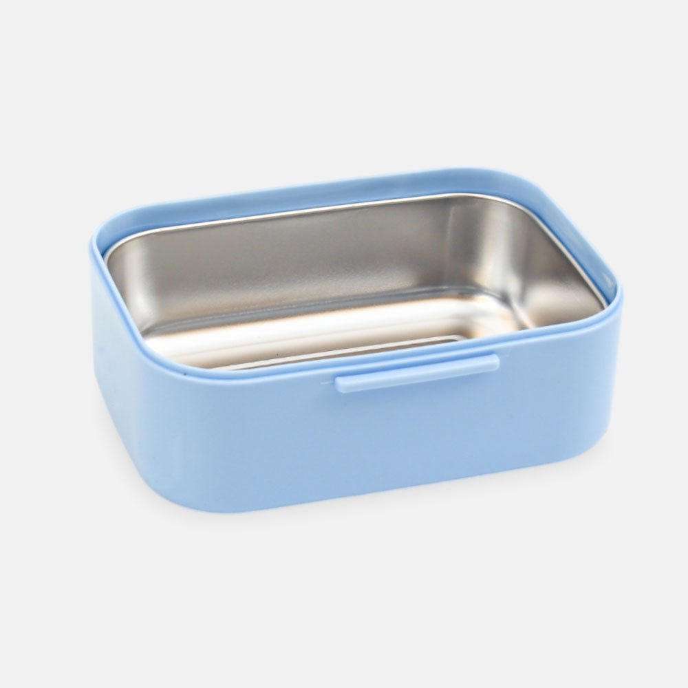HOMEATIC STACKABLE MULTI-TIER STAINLESS STEEL BLUE LUNCH BOX 200*2 + 600ML
