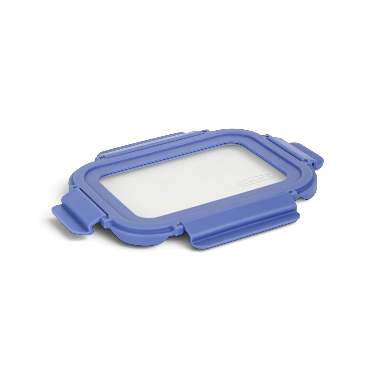 HOMEATIC BOROSILICATE GLASS HEAT RESISTANT CONTAINER (BLUE)
