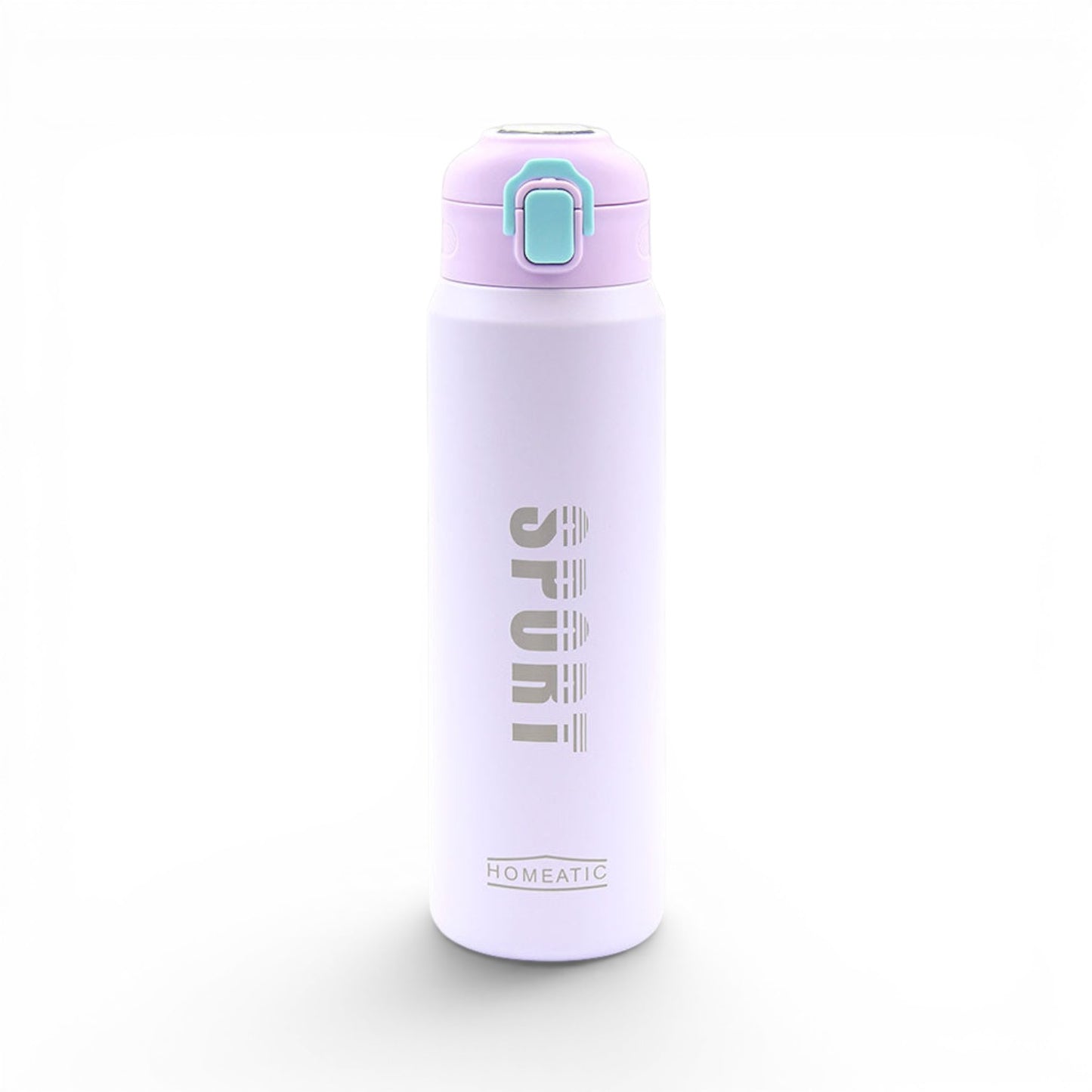 HOMEATIC VACUUM FLASK - PURPLE STEEL WATER BOTTLE 800 ML