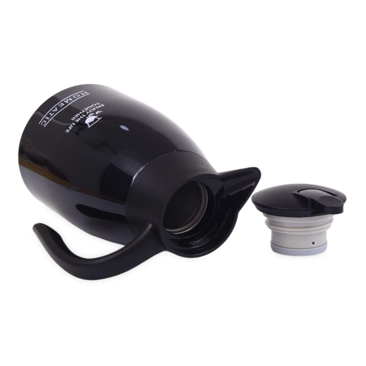 HOMEATIC STEEL THERMOS - 1.5L BLACK