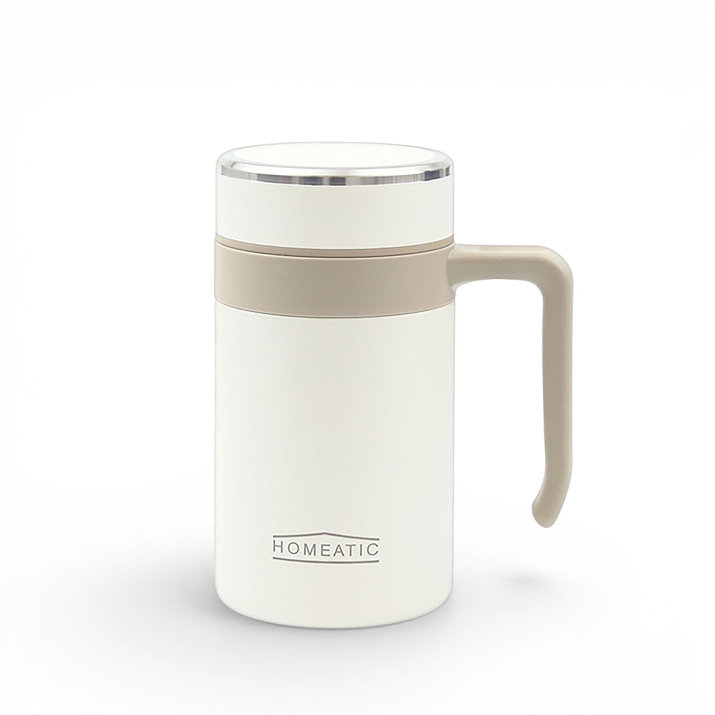 HOMEATIC WHITE COFFEE MUG 500ML