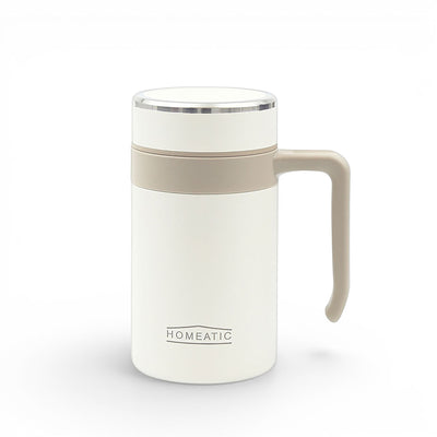 HOMEATIC WHITE COFFEE MUG 500ML
