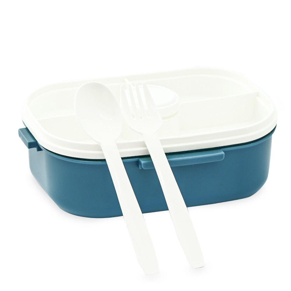 HOMEATIC PLASTIC BLUE LUNCH BOX 1100ML