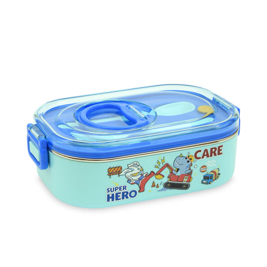 HOMEATIC SUPER HERO DUAL-COMPARTMENT LUNCH BOX