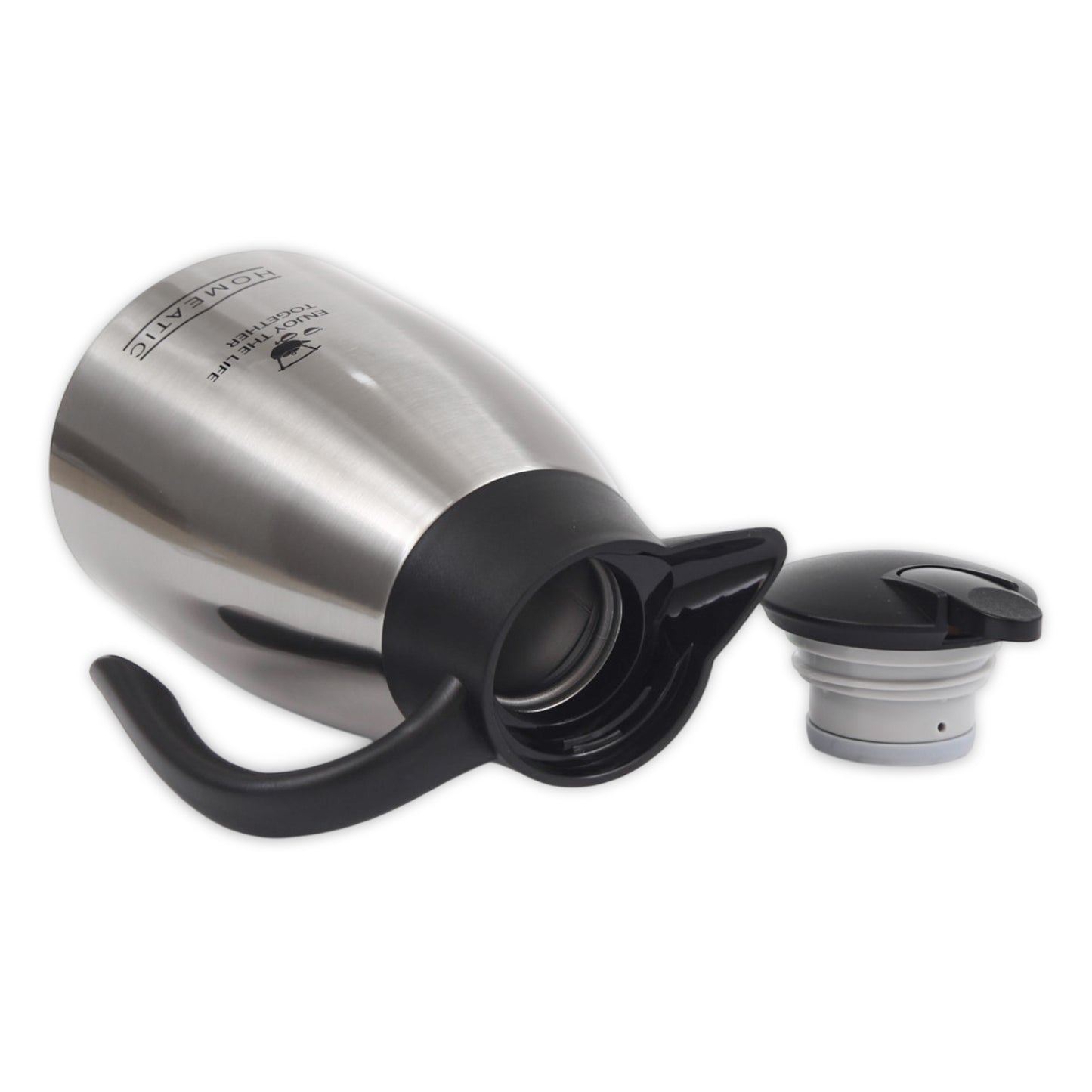HOMEATIC STEEL THERMOS - 1.5L SILVER