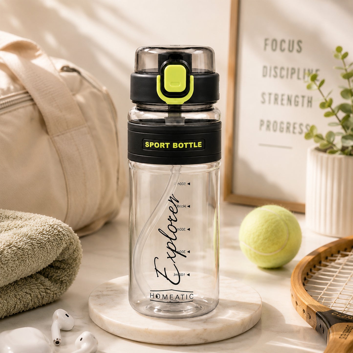 HOMEATIC EXPLORER SPORT BOTTLE BLACK