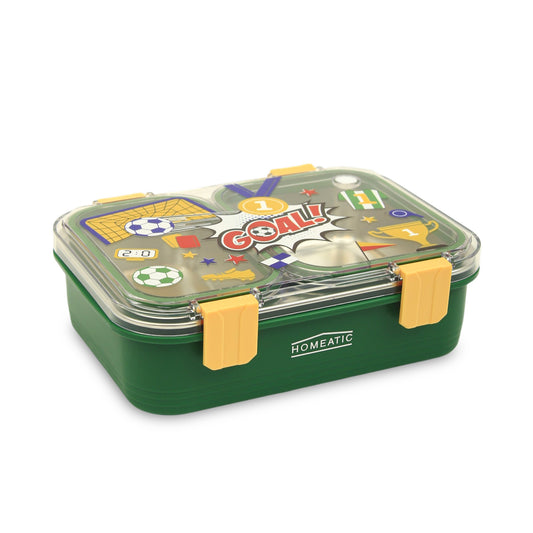 HOMEATIC VIBRANT DUAL-COMPARTMENT LUNCH BOX