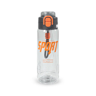HOMEATIC SPORT HYDRATION BOTTLE - RED SPORTS WATER BOTTLE 750ML