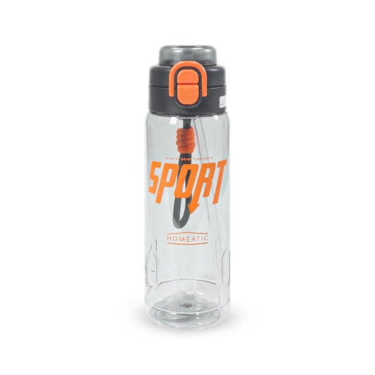 HOMEATIC SPORT HYDRATION BOTTLE - RED SPORTS WATER BOTTLE 750ML