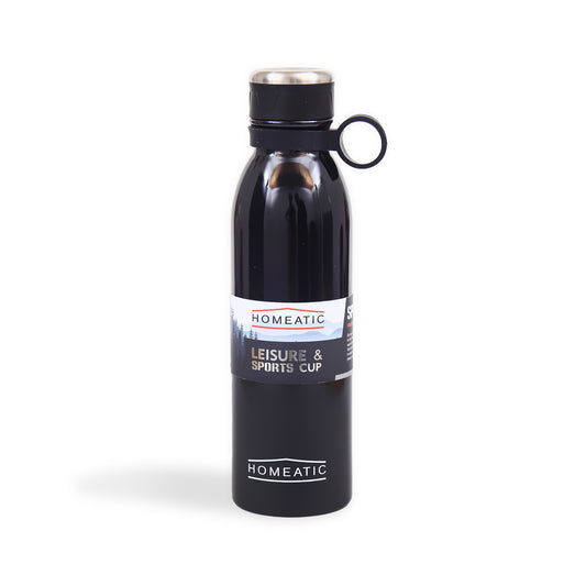 HOMEATIC VACUUM FLASK - 750ML BLACK