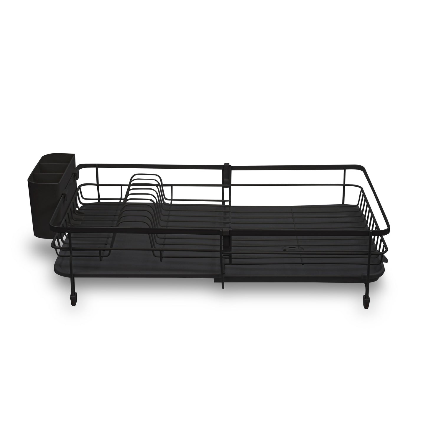 HOMEATIC MODERN MATTE BLACK DISH DRAINER RACK