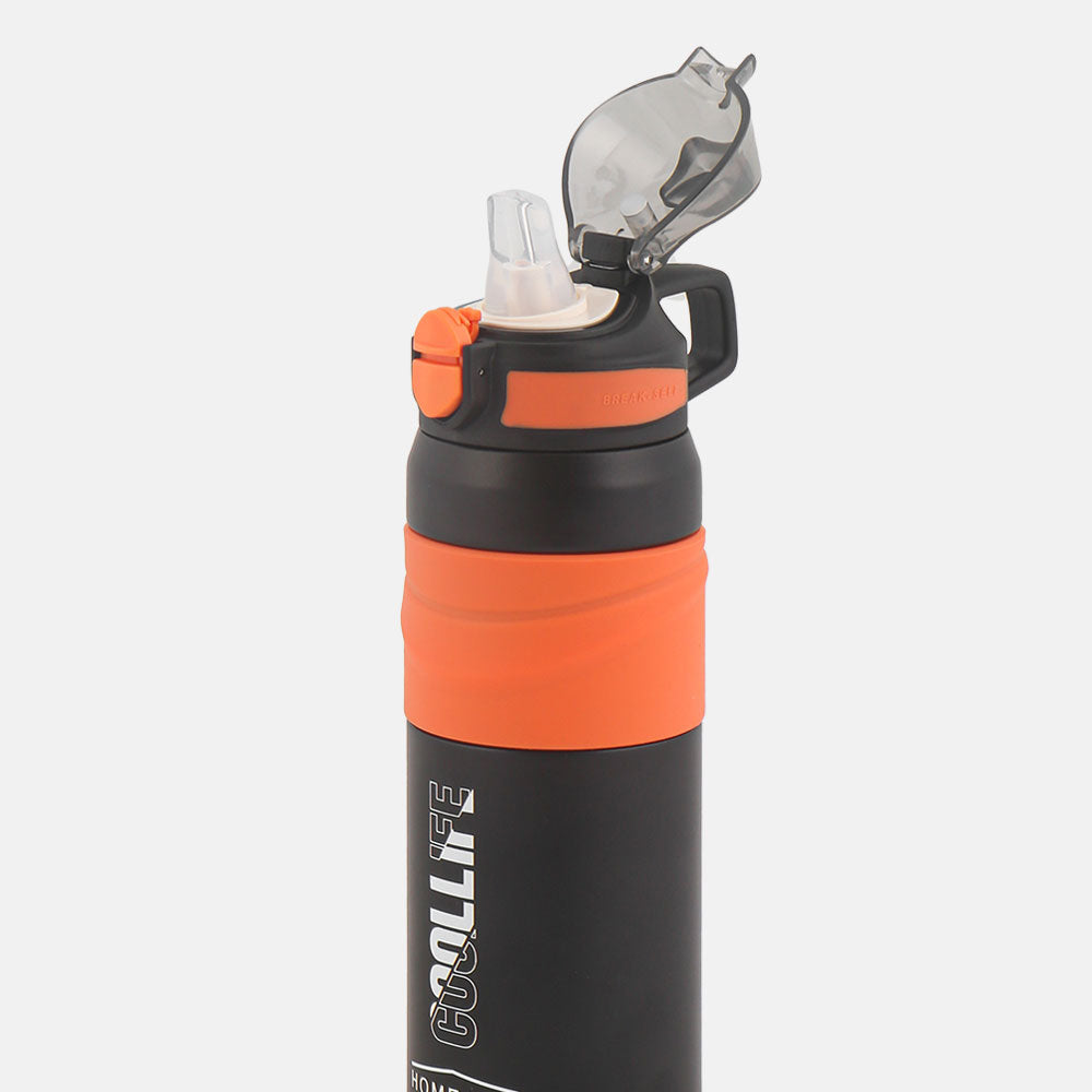 STEEL WATER BOTTLE 650 ML BLACK