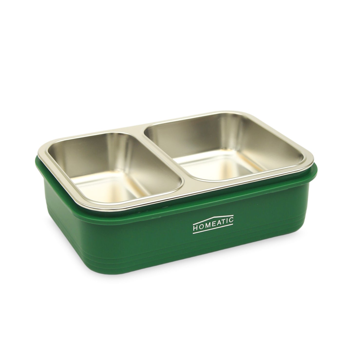HOMEATIC VIBRANT DUAL-COMPARTMENT LUNCH BOX