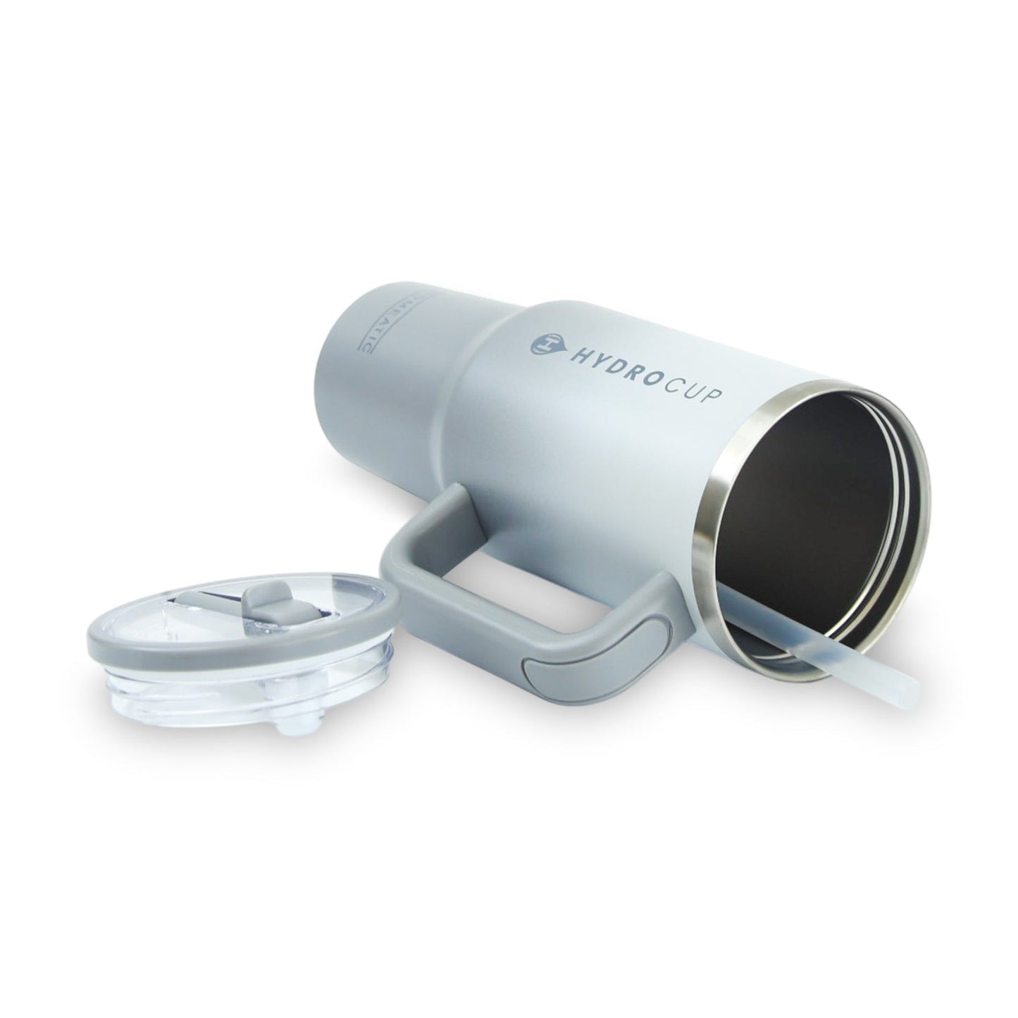 HOMEATIC LEISURE TUMBLER - GREY STEEL TUMBLER 1200ML