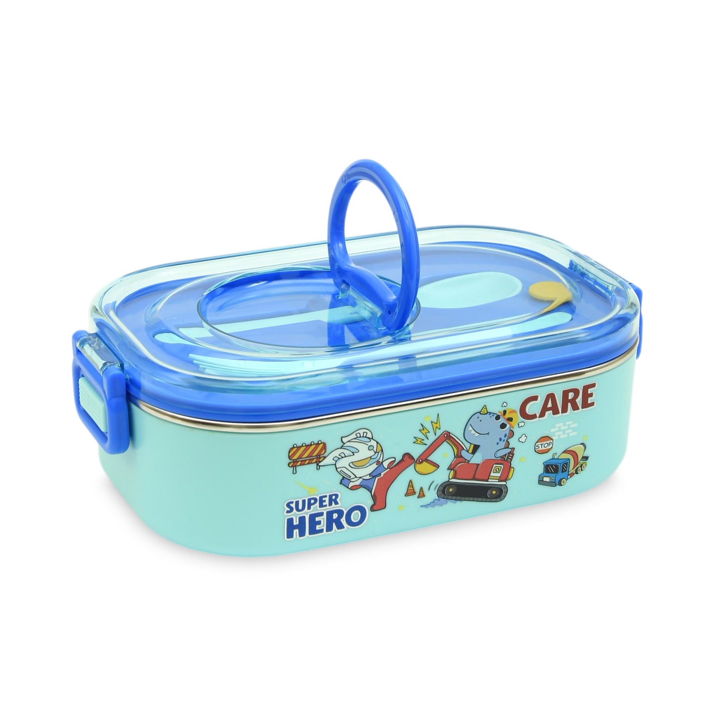 HOMEATIC SUPER HERO DUAL-COMPARTMENT LUNCH BOX