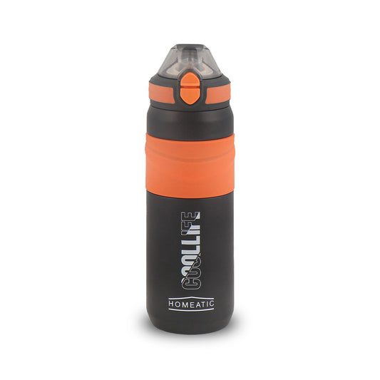 STEEL WATER BOTTLE 650 ML BLACK