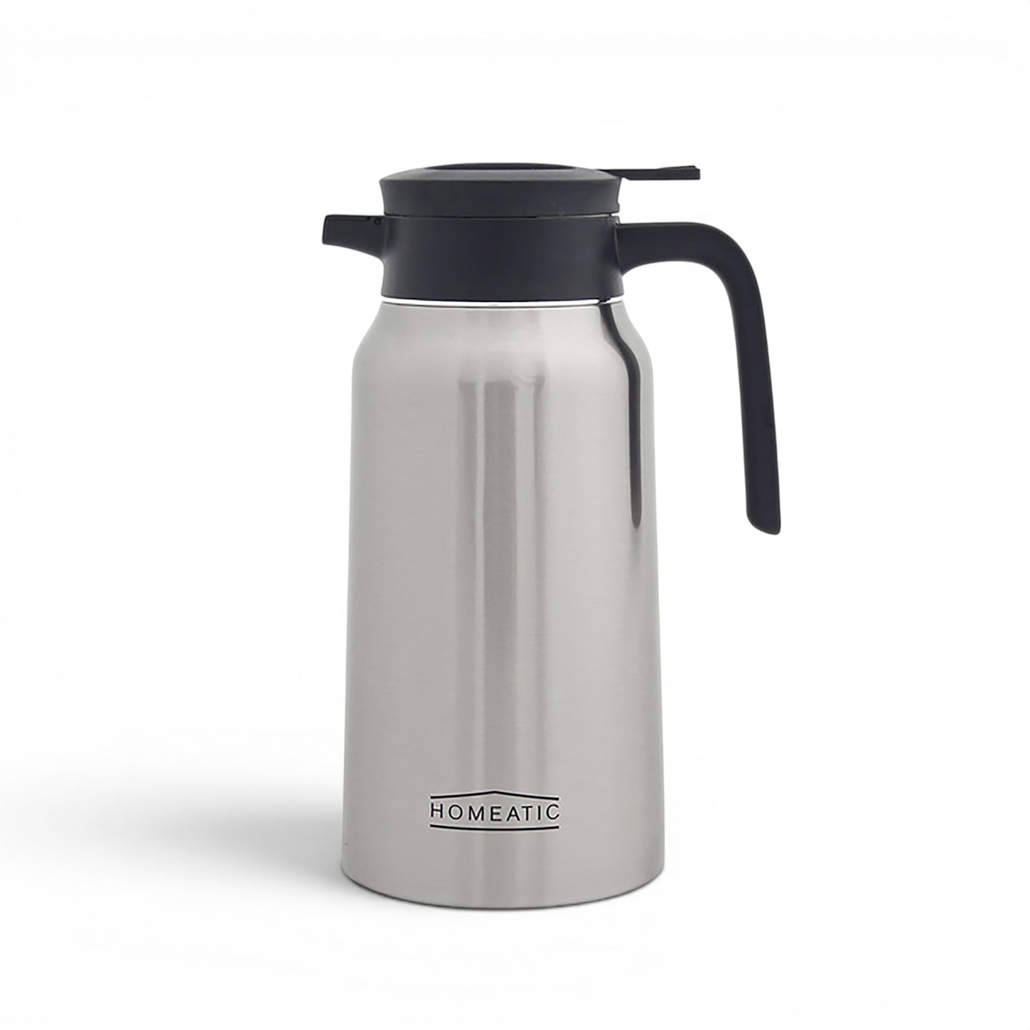 HOMEATIC STEEL SILVER THERMOS 1.9 LITRES