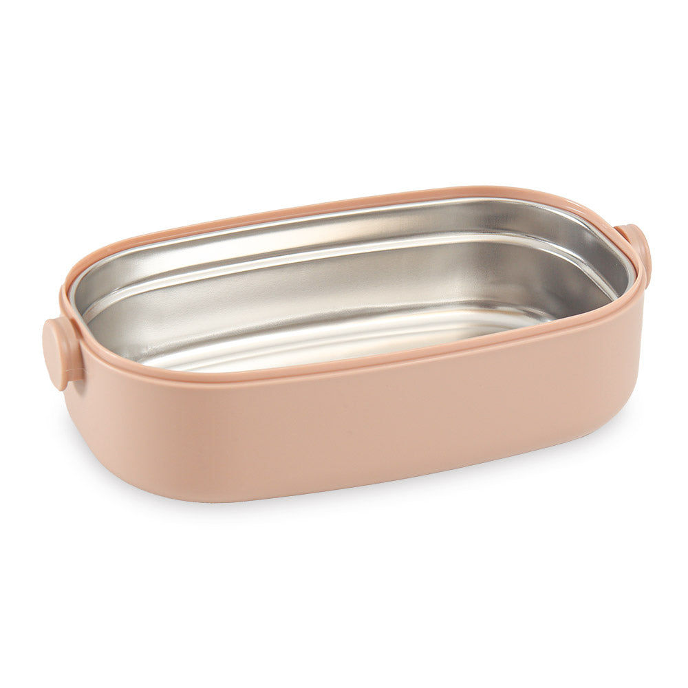 HOMEATIC TEMPTING SURPRISE PINK STAINLESS STEEL LUNCH BOX 750ML
