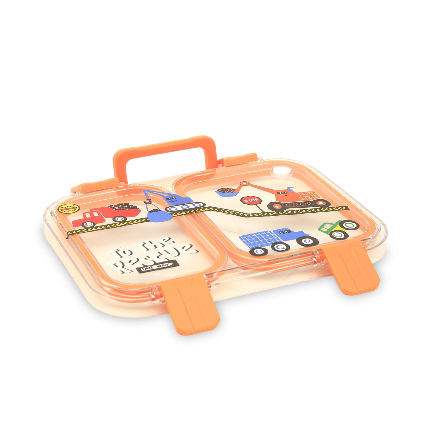 HOMEATIC VIBRANT DUAL-COMPARTMENT LUNCH BOX