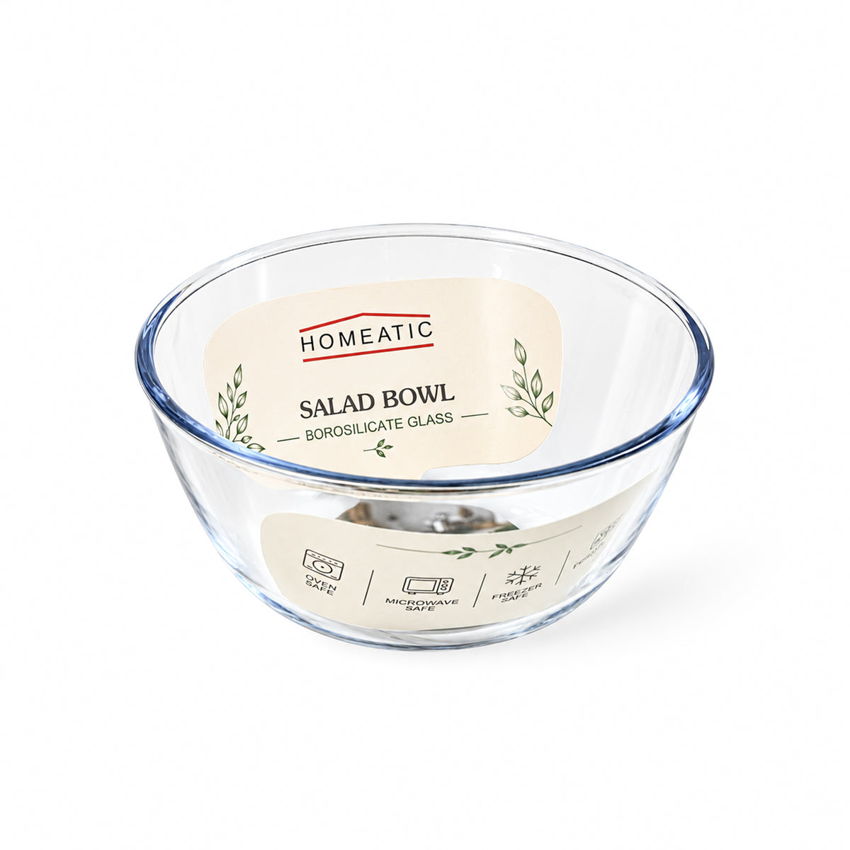HOMEATIC BOROSILICATE GLASS BOWL