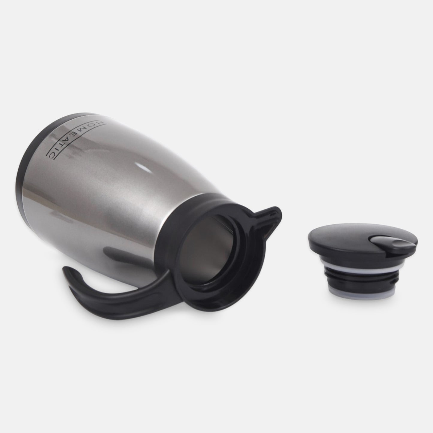 HOMEATIC DELUXE STEEL SILVER THERMOS 1.2 LITRES