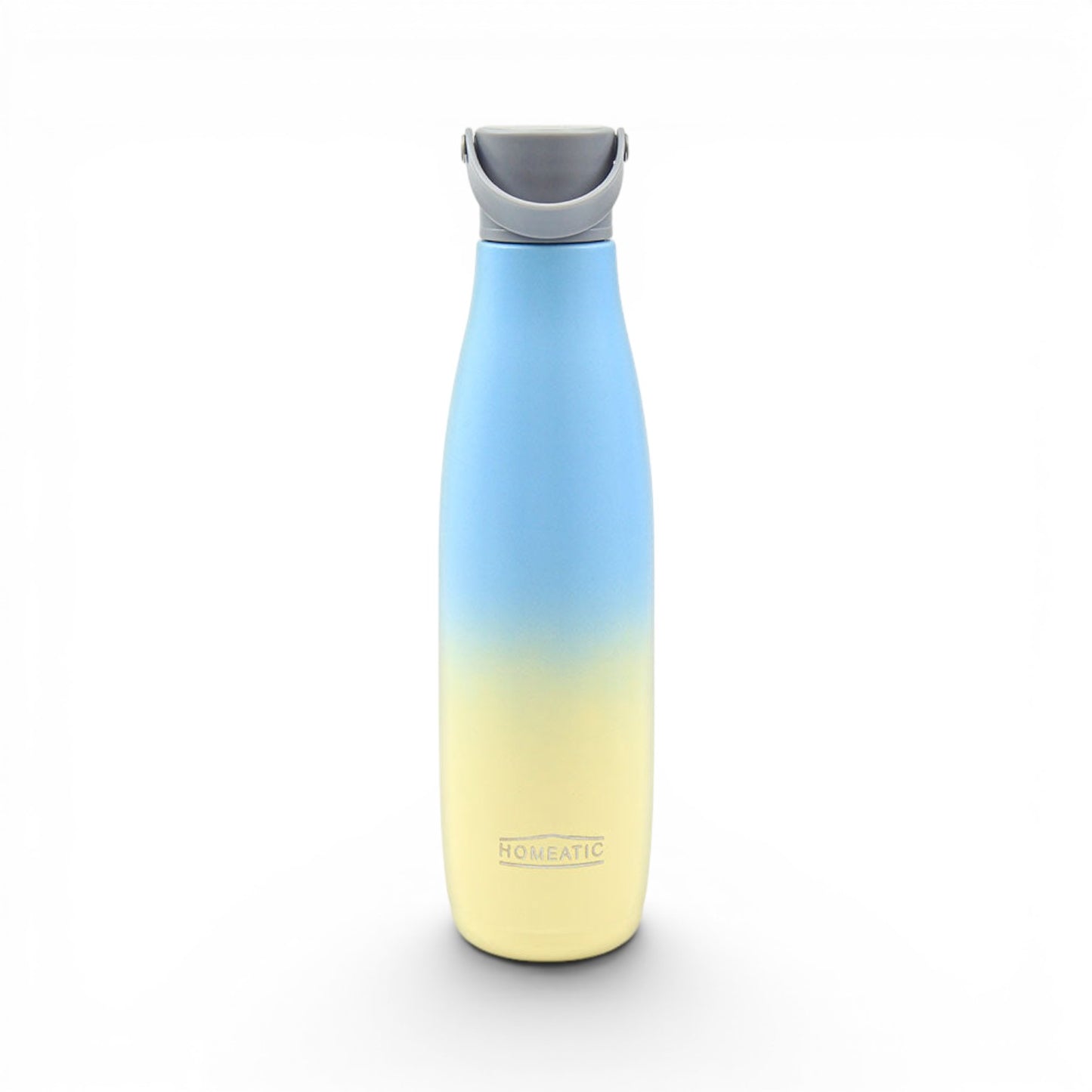 HOMEATIC VACUUM FLASK YELLOW STEEL WATER BOTTLE 700 ML