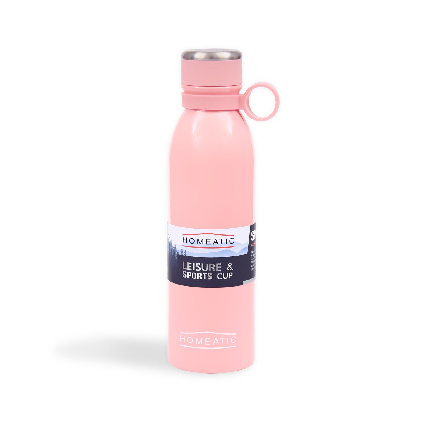 HOMEATIC VACUUM FLASK - 750ML PINK