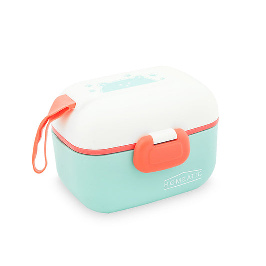 HOMEATIC KIDS BLUE SNACK CONTAINER LUNCH BOX 450ML