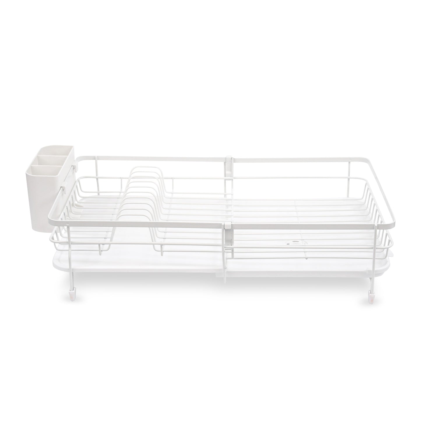 HOMEATIC MODERN MATTE WHITE DISH DRAINER RACK