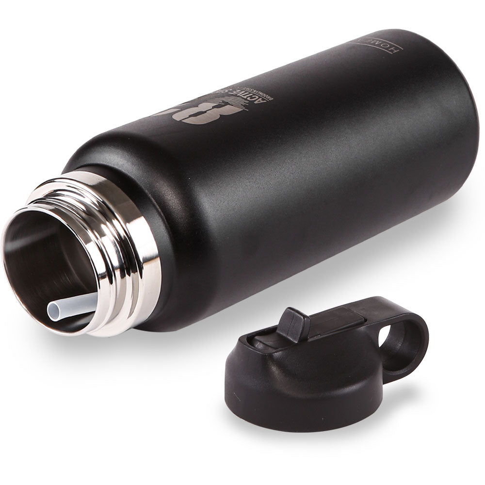 STEEL WATER BOTTLE 960 ML - BLACK