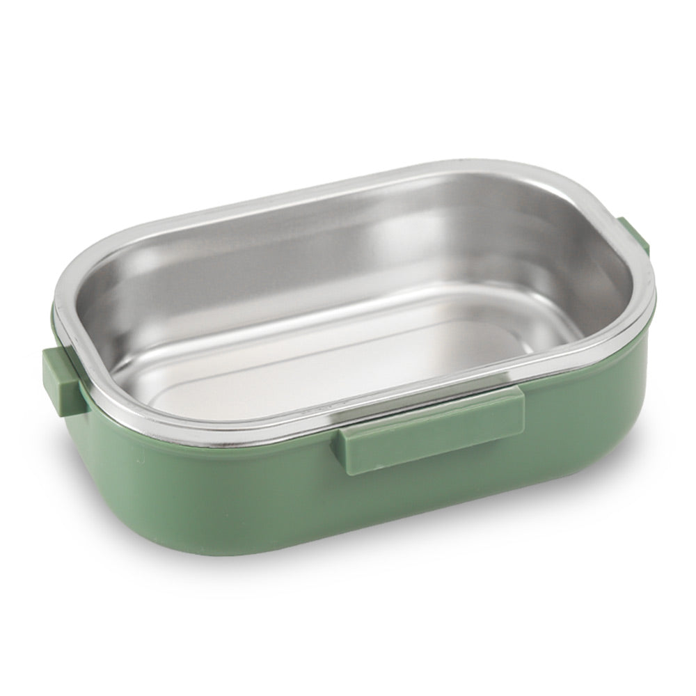 HOMEATIC ADVENTURE STAINLESS STEEL GREEN LUNCH BOX 980ML