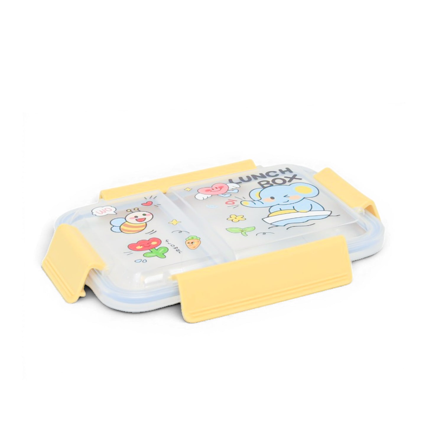 HOMEATIC ELEPHANT LUNCH BOX - BLUE & YELLOW