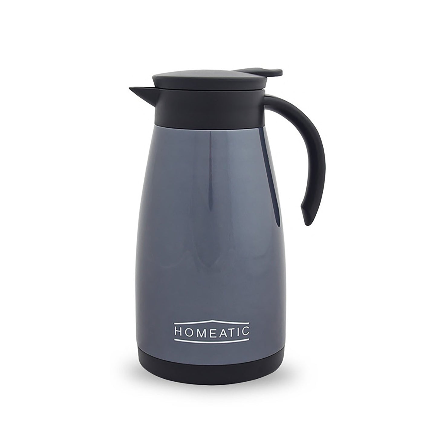HOMEATIC ESSENTIAL STEEL BLUE THERMOS 1.2 LITRES