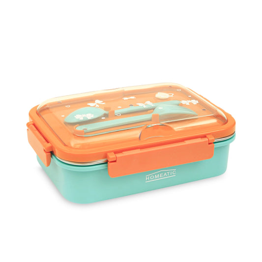 HOMEATIC VIBRANT DUAL-COMPARTMENT LUNCH BOX