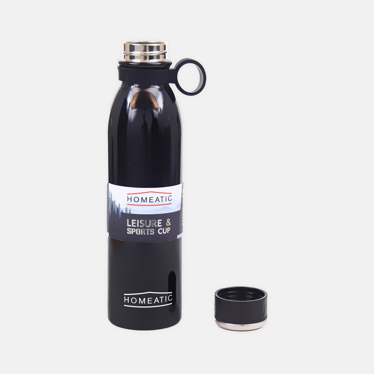 HOMEATIC VACUUM FLASK - 750ML BLACK