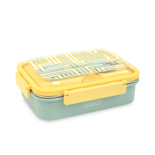 HOMEATIC GEOMETRIC PATTERN LUNCH BOX