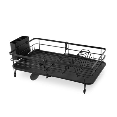 HOMEATIC MODERN MATTE BLACK DISH DRAINER RACK