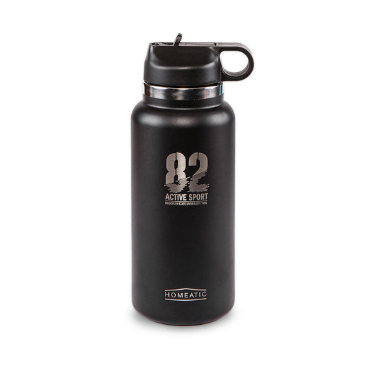 STEEL WATER BOTTLE 960 ML - BLACK