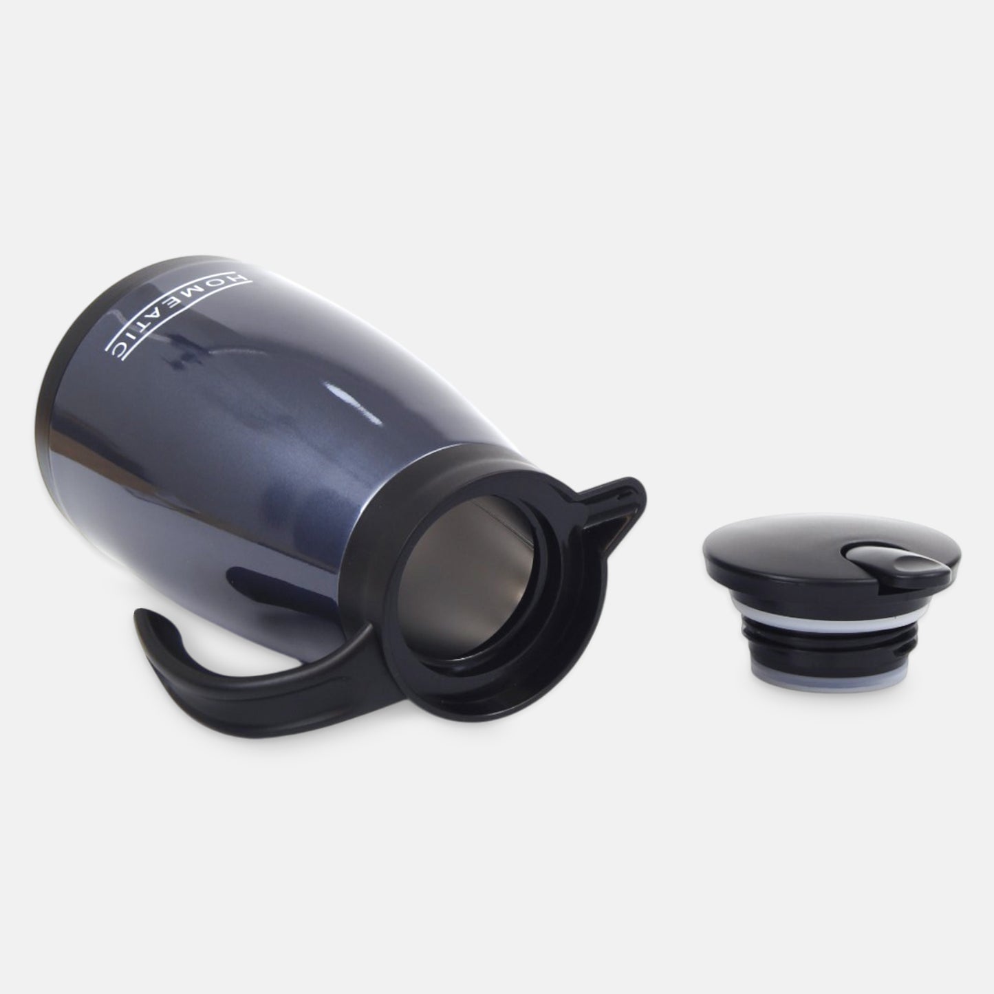 HOMEATIC ESSENTIAL STEEL BLUE THERMOS 1.2 LITRES